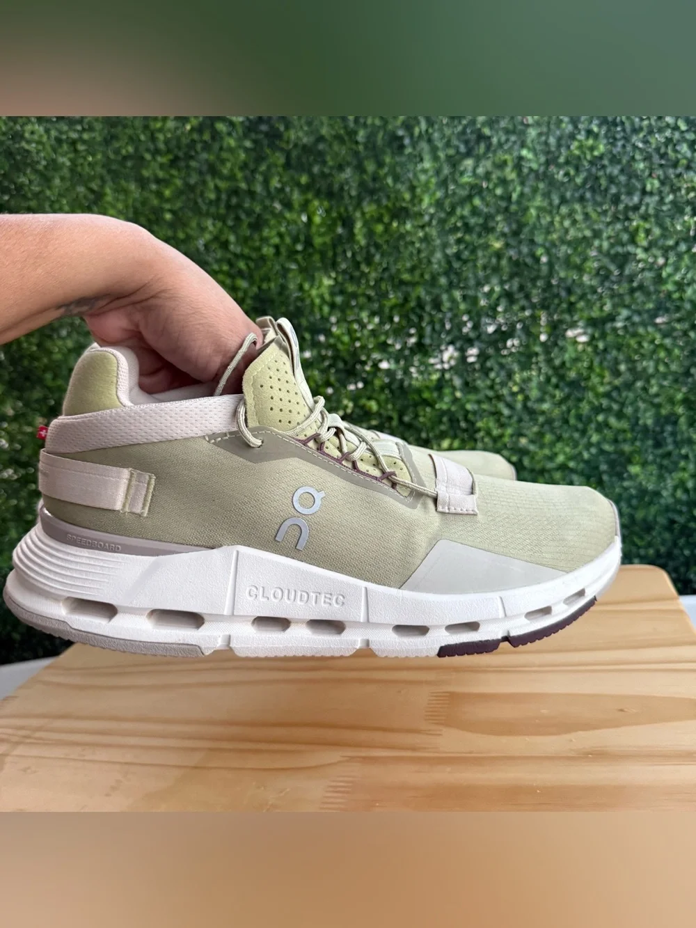On Cloudnova 2 Men’s 10.5 Caper Desert Sneakers